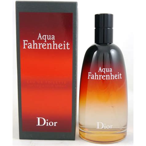 dior aqua fahrenheit edt spray 125mililitr 4.2ounce|Aqua Fahrenheit Dior cologne .